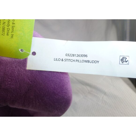 NWT Disney Lilo & Stitch Plush Stuffed Doll Large Stuffed Sleeping Pillow Toy - Picture 8 of 11